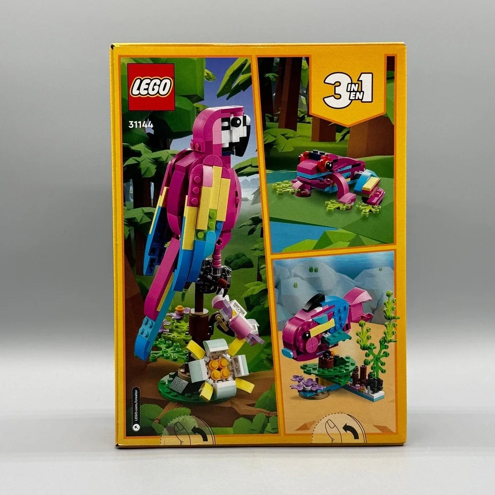 Lego #31144 Exotic Pink Parrot Creator 3-in-1 Retired Brand New Sealed